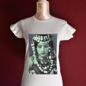 Berber woman tshirt for belly dance and tribal fusion dance lesson - variant 3