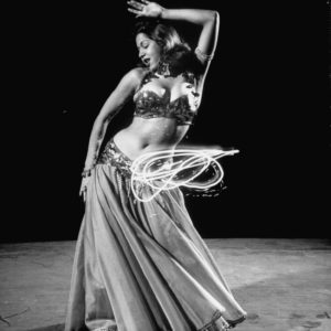 Samia Gamal tshirt for belly dance and tribal fusion dance lesson - Samia Gamal vintage photo