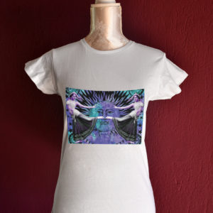 Lotus dancer tshirt for belly dance and tribal fusion dance lesson