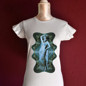 Gatsby tshirt for belly dance and tribal fusion dance lesson