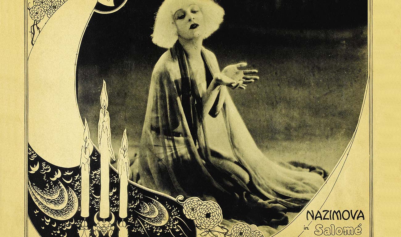 Artemisya Dancewear blog - Salomè The Seductive Dancer post - Alla Nazimova in Salomé movie 1923