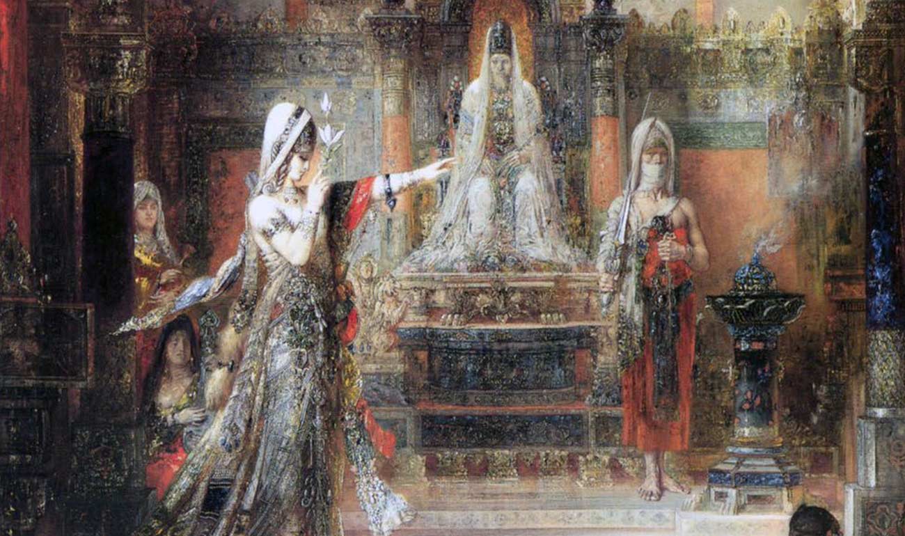 Artemisya Dancewear blog - Salomè The Seductive Dancer post - Salomè by Gustave Moreau 1875