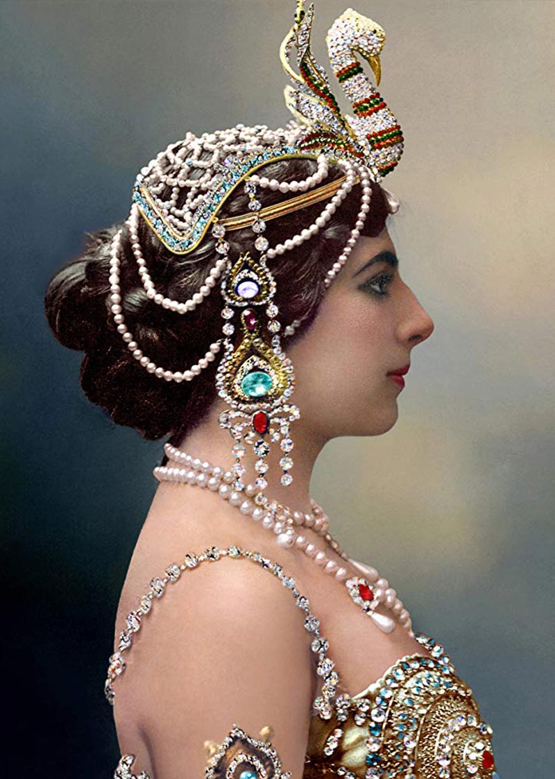 Artemisya Dancewear blog - The dark charm of Mata Hari post - Mata Hari vintage photo 2